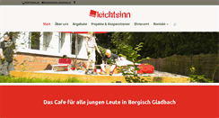Desktop Screenshot of cafe-leichtsinn.de